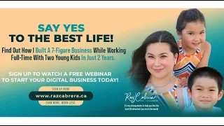 Say Yes To Earn More, Work Less, Have More Time With Your Family. Start Your Digital Business Today!