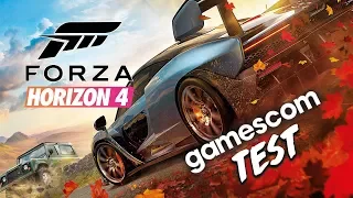 GAMESCOM 2018 - FORZA HORIZON 4 Gameplay-Test