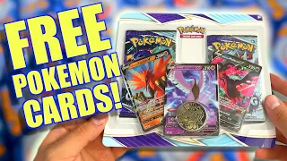 Pokemon Center sent me FREE Pokémon Cards! | ERROR!