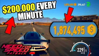 Need For Speed Payback Money Glitch | $200,000k Every 1 Minutes | Payback Money Glitch
