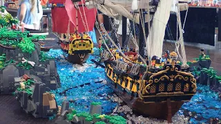 LEGO Pirate Layouts at Bricks and Friends 2023