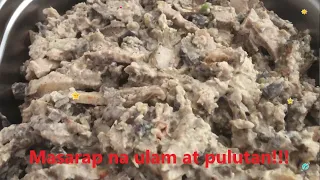 Masarap na ulam at masarap na pulutan!!