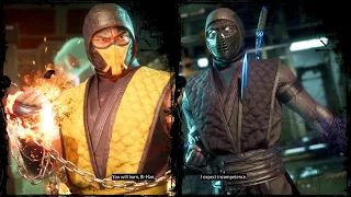 Scorpion v Noob Saibot - Dialogues - Mortal Kombat 11