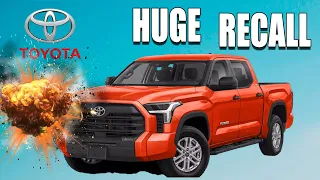 ENGINE FAILURE! Tundra Recall This Could Be a Mess (2022 - 23)