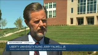 Liberty University sues Jerry Falwell Jr., seeking millions in damages