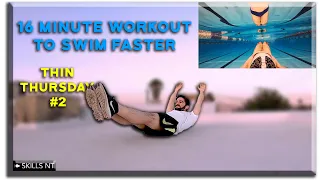 Home workout perfect for swimmers. Core, legs and back. Follow along. Thin Thursday #2