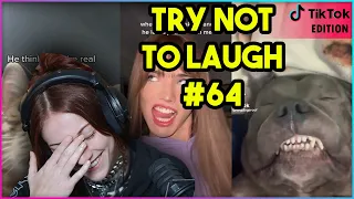 TRY NOT TO LAUGH CHALLENGE #64 | Kruz Reacts