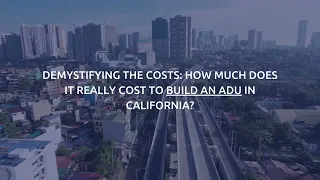 Breaking Down The Cost: How Much Does it Really Cost to Build an ADU in California 💡 | BFPM