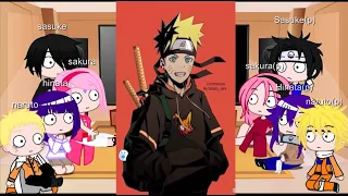 👒👒 Naruto and His Friends react to future, Naruto, Tiktoks, ships 👒Gacha🎒 Naruto React Compilation 🎒