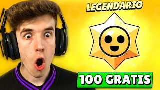 CONSIGUE *100 DROPS LEGENDARIOS GRATIS* en TU CUENTA de BRAWL STARS