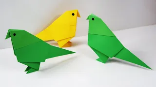 DIY Paper Toys | Easy Paper Birds | How to make a Paper Bird Easy - Origami Bird Tutorial