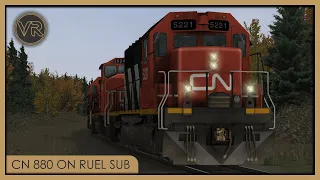 [Open Rails] - CN Grain Train 880 On Ruel Sub