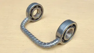 the invention of a very creative tool from a welder | metal bending