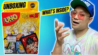 Dragon Ball Z UNO Card Game Unboxing