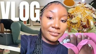 LIVING IN JAMAICA | Gym girl tries Pilates  + cafe + protein pancakes at home + spa pedicure + MORE