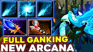 ENDLESS Ganking & Spaming Skills Skywrath Mage New Arcana Insane Magic Damage - Dota 2