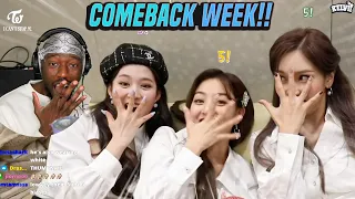 thatssokelvii reacts to TWICE TV “I CAN’T STOP ME” Comeback Week **gracious**