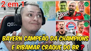 (2 EM 1) POR QUE O BAYERN É TÃO APELÃO? e QUEM VAI SER O CRAQUE DO BRASILEIRÃO? FutParódias | REACT