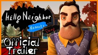 Hello Neighbor:Remake DEMO (Mod)-Oficcial trailer