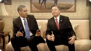 Romney & Obama's Post-Debate Hang Session (Late Night with Jimmy Fallon)