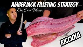 HOW TO FILLET AMBERJACK WITHOUT TOO MUCH BLOODY