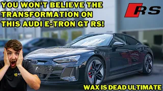 You won't believe the transformation on this Audi e-tron GT RS!