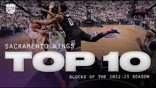 Sacramento Kings Top 10 Blocks of the 2022-23 Season