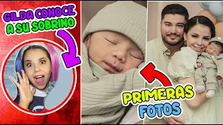 Gilda reacciona al conocer a su sobrino/ Primer Sesion de fotos de recién nacido