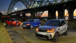 2017 Land Rover Discovery vs 2017 Audi Q7 vs 2016 Volvo XC90