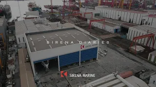 Sirena Diaries Sirena 88 Launching #boat #launch #yacht