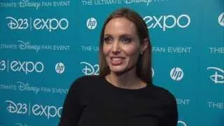 Angelina Jolie Interview - "Maleficent" at D23