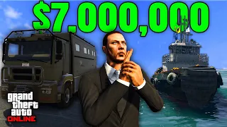 How I Made $7,000,000 In ONE HOUR In GTA Online!
