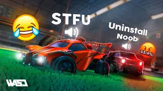 ROCKET LEAGUE FUNNY VOICE CHAT MOMENTS #1