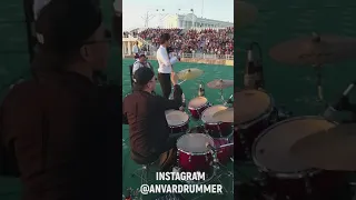Baraban sola Jazz music  Anvar Drummer Kansertda