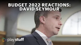 Budget 2022: Post Budget interview with David Seymour, leader of ACT | Stuff.co.nz