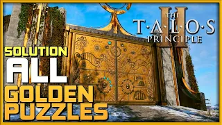 THE TALOS PRINCIPLE 2 - ALL GOLDEN Puzzles Solutions 📕 Puzzle Guide | PC/Console Gameplay