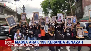 Peringatan 40 Hari Tragedi Kanjuruhan, Ribuan Suporter Aremania Turun ke Jalan #iNewsMalam 10/11