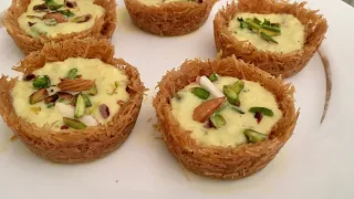 Sevai Rabri Katori | Easy & Quick Recipe | Vermicelli Rabri Katori | Rabri Recipe |