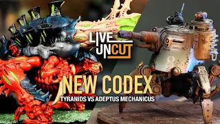 40k Live - Tyranids vs Admech.  Tak wants to try out the new codex!