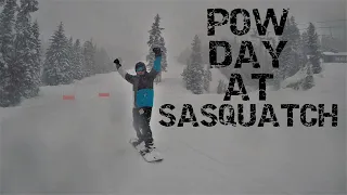Pow Day at Sasquatch Mountain
