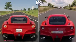 The Crew 2 vs Forza Horizon 3 - Ferrari F12 Berlinetta Gameplay Comparison HD