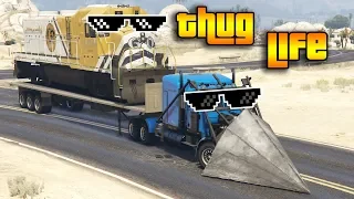 GTA 5 ONLINE : THUG LIFE AND FUNNY MOMENTS (WINS, STUNTS AND FAILS #66)