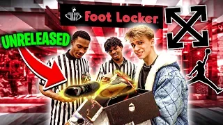 RETURNING UNRELEASED SNEAKERS TO FOOTLOCKER... (PRANK)