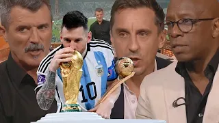 🐐 Ian Wright Gary Neville And Roy Keane Reaction Lionel Messi & Argentina Wins The World Cup 2022🏆