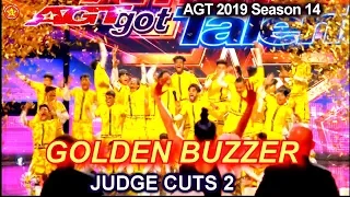 V.Unbeatable from India  WINS GOLDEN BUZZER | America's Got Talent 2019 Judge Cuts