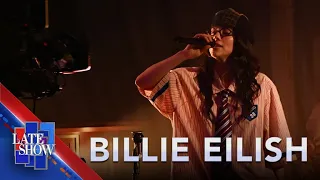 “Lunch” - Billie Eilish (LIVE on The Late Show)