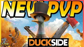 NEW OPEN WORLD SURVIVAL With Base Raiding And DUCKS! Duckside Preview!