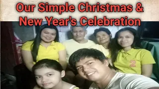 Our Simple Christmas and New Year's Celebration 2020