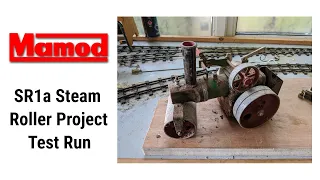 Mamod SR1a Toy Steam Roller Test Run