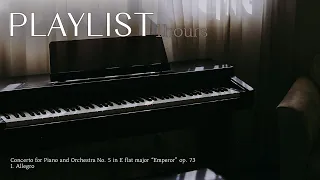 [𝒑𝒍𝒂𝒚𝒍𝒊𝒔𝒕] 베토벤 피아노 협주곡 5번 '황제' 💿1hours💿 | 피아니스트 임윤찬 | YES24 이벤트 | CD/LP